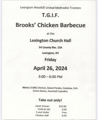 TGIF Brook's Chicken BBQ